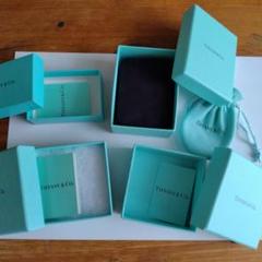 ♥極美品♥新品未使用♥Tiffany 空箱 ティファニー空箱✖️4 まとめ売り♥ 現行品 新品未使用 Tiffany ティファニー 空箱✖️4 tiffany