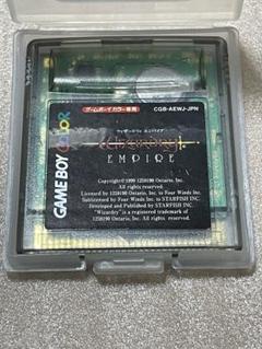 ゲームボーイカラー ソフト ウィザードリィ エンパイア・中古
