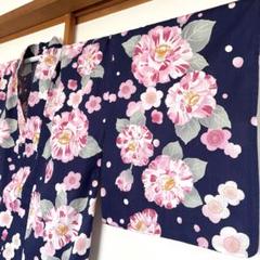 浴衣 山本彩 ピンク花柄 ネイビー 半幅帯 ピンク系 - メルカリ