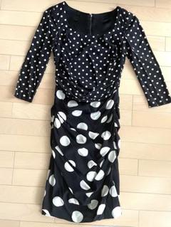 Dolce & Gabbana ドット柄ロングワンピース 38 Dolce & Gabbana ドット柄ロングワンピース 38（Dolce & Gabbana