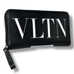 未使用級】ヴァレンティノ VLTN　ロングウォレット　ラウンドファスナー　長財布