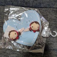 レア　ナルミヤ　ポンポネット　編みぐるみ　ヘアピン