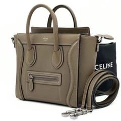 【極美品・現行モデル】セリーヌ　ラゲージ　ナノ　トートバッグ　ショルダー　ハンド 楽天市場】美品 CELINE セリーヌ ラゲージ ナノショッパー