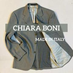 CHIARA BONI キアラボーニ ジャケット 52A相当 イタリア製 グレー