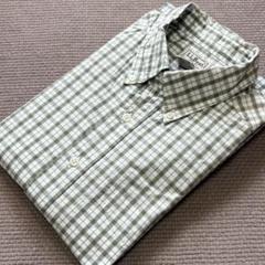 【美品】エルエルビーン　ボタンダウン半袖シャツ　チェックのサムネイル