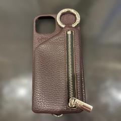 エジューajew★iPhone 14ソフトケース　茶色