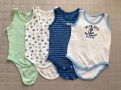 肌着 ロンパース 4枚セット