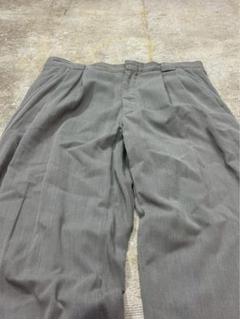 90s ツータックスラックス とろみ ワイド ヴィンテージ 古着