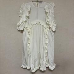 cecilie bahnsen フリルワンピースKeira dress