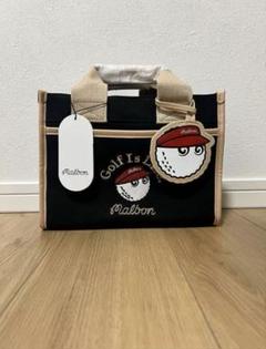 マルボン MALBON ラウンドトート カートバッグ ゴルフ 黒 即購入OK Malbon Golf マルボンゴルフ カートバッグ トートバッグ カート