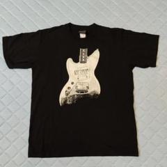NIRVANA ニルバーナ　ロゴ　ギターTシャツ　赤　Lサイズ hotheartrock_21ts07