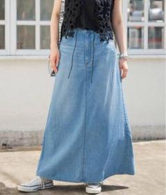 upper hights THE LAZY SKIRT デニムスカート