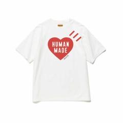 未使用HUMAN MADE ハートロゴ Tシャツ ホワイト L Human Made Heart Logo T-Shirt White - SS22 - US - トップス