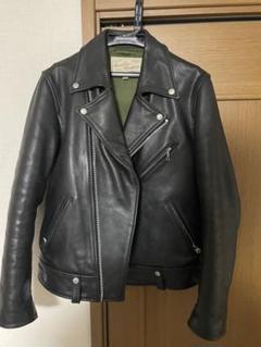 アヴィレックス/6161080/ダブルライダースジャケット/L/牛革/ブラック アヴィレックス/6161080/ダブルライダースジャケット/L/牛革