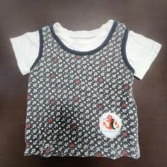 ⑨【レア】【80サイズ】ピングー ベビー服 アンカー柄 Tシャツ