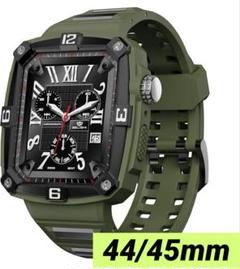 ステンレス 一体型ケースバンド Apple Watch 45mm/44mm
