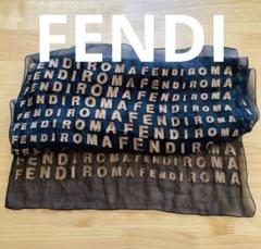 フェンディ FENDI スカーフ ショール ブラック レディース FENDI