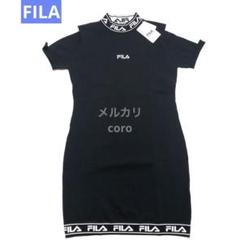 タグ付 FILA フィラ レディース ゴルフウェア ワンピース モックネック M