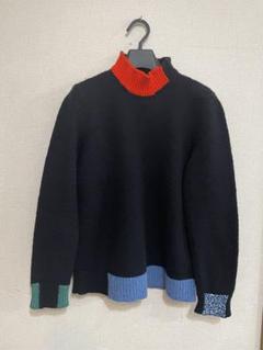 ラフシモンズ マルチカラー　セーター　ニット　RAF SIMONS