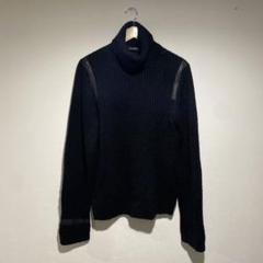 NEIL BARRETT ニールバレット エルボレザーパッチ タートル ニットのサムネイル