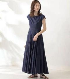BEAMS別注 MARIHA 月の夢のドレス　ネイビー　38