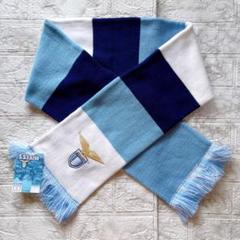 サッカーマフラー スポーツマフラー SSラツィオ 送料込み S.S.Lazio SSラツィオ マフラー 公式応援グッズ