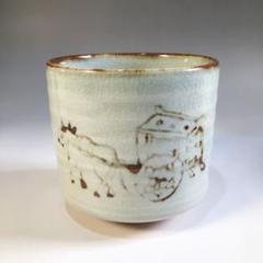 古美術品◼️謎の抹茶茶碗が出てきた、東亜平和確立 茶道具 茶碗 古美術品◼️謎の抹茶茶碗が出てきた、東亜平和確立 茶道具 茶碗