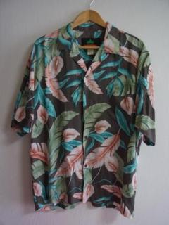 Pineapple Juice USA レーヨン ハワイアン アロハシャツ XL