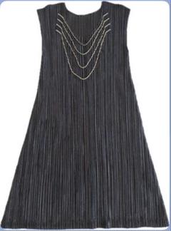 ★美品★ プリーツプリーズ　チュニック　カットソー　アシンメトリー　総柄　L相当 2025年最新】PLEATS PLEASE レディース チュニックの人気