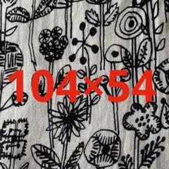 ミナペルホネン letter of flower 104×54