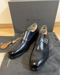 正規限定 SANTONI サントーニ シングルモンクストラップ ドレスシューズ Santoni - 正規 SANTONI サントーニ モンクストラップ ドレス