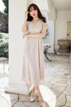 ワンピース Herlipto Autumn Floral Chiffon Dress Her lip to - Herlipto Autumn Floral Tiered Long Dressの通販