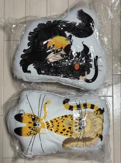 東京リベンジャーズ クッション 黒ねこ意匠