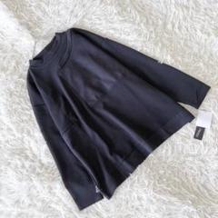 新品 《プレッツォ》 (M-L) モックネック切替プルオーバー 和風 アムンゼン