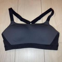 Under Armour グレー/ブラック　スポーツブラ SMサイズ