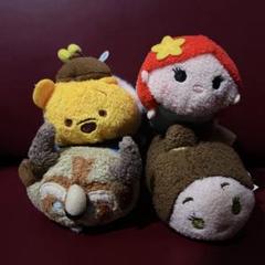 くまのプーさん　ツムツム　ハウス　セット　ぬいぐるみ　ハチプー ディズニーストア “はちみつの日”にあわせて くまのプーさん
