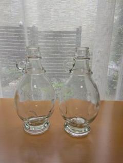レトロ瓶☆ミルトン空瓶2個・昭和レトロ・ヴィンテージ