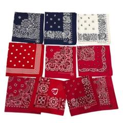 A*様 70s〜90s まとめ売り 10枚 vintage バンダナ ビンテージ