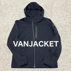 VAN JAC ヴァンジャケット　ジップアップパーカー L　ロゴ刺繍 VAN / ヴァン バックロゴ刺繍スウィングトップ : タカシマヤ