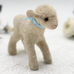 シュタイフ★Lamby 22cm★ヒツジのランビー/羊/ひつじ★Steiff 194]アンティークシュタイフ 羊のLamby ランビー 22cm ひつじ