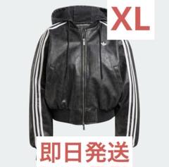 Sサイズ　ADILENIUM シーズン3 ビンテージ フェイクレザージャケット CARRYME/Adidas Adilenium Season 3 Vintage Faux Leather