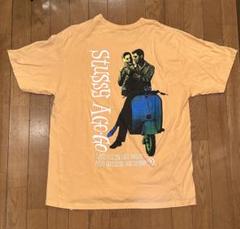 Stussy オレンジ Tシャツ