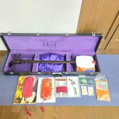 SUZUKI 三味線 【あやめ】スズキ　鍵付きハードケース　初心者セット SUZUKI 三味線 【あやめ】スズキ 鍵付きハードケース 初心者