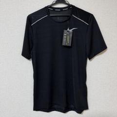 新品 S ナイキ マイラー 半袖Tシャツ ランニング 黒 CU0327-010