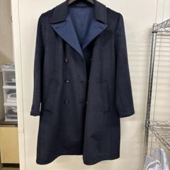 最終値下】Kiton ネイビーチェスターコート