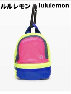 ルルレモンlululemon バックパック ナノ 蛍光黄 ピンク 青