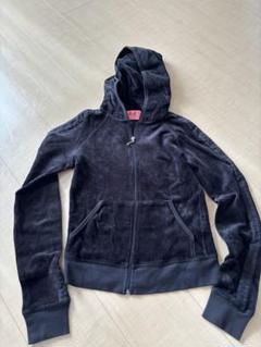 【新品未使用】JUICY COUTURE 紺 フード付き半袖パーカー M 新品未使用】JUICY COUTURE 紺 フード付き半袖パーカー M - メルカリ
