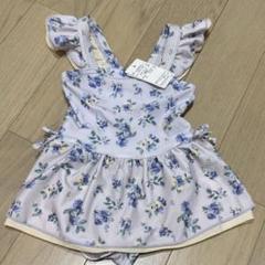 petit main 花柄ワンピース水着　100cm
