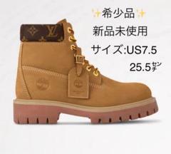 ☆正規品☆希少☆ LV ルイ・ヴィトン × Timberland アンクルブーツ