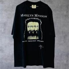 新品✨キリスト マンソン Tシャツ カットソー メンズ 半袖 バンド